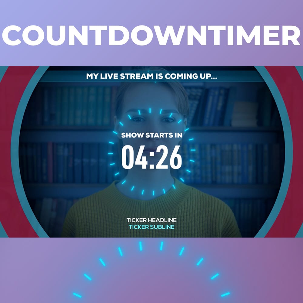 Live countdown timer